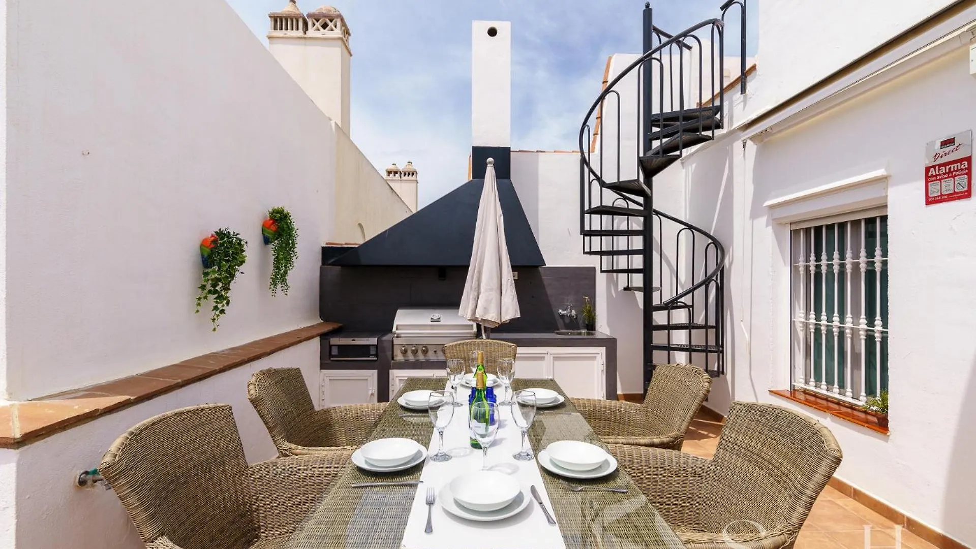 Beautiful Views Family Townhouse Steps From The Beach Benalmadena 0*,